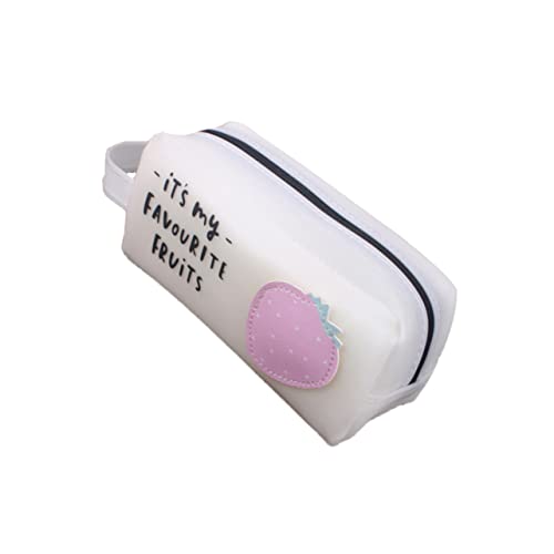 Gadpiparty Federmäppchen Aus Silikon Mit Obstmuster Groß Für Schreiberbedarf Als Stiftbeutel Kosmetiktasche Oder Handyhülle Für Schüler von Gadpiparty