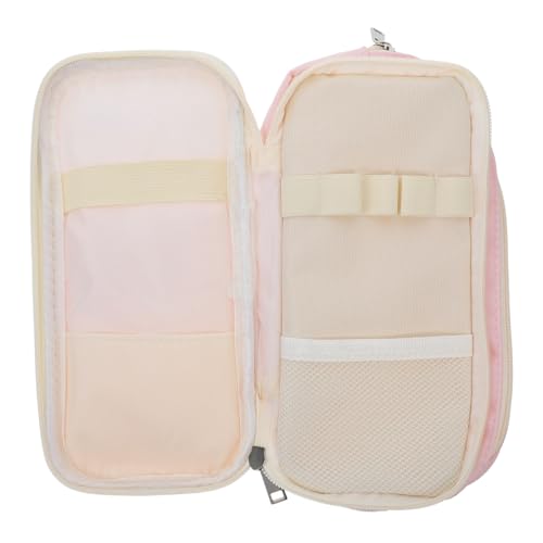 Gadpiparty Federmäppchen Mit Reißverschluss Großes Fassungsvermögen Ästhetisches Fächer Schreibwaren-Organizer Für Mädchen Jungen Teenager von Gadpiparty