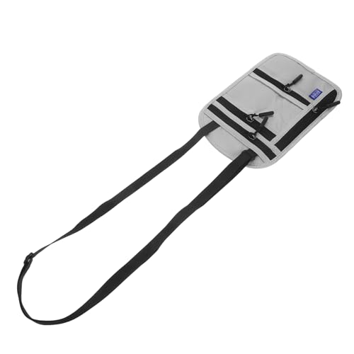 Gadpiparty Halsbrieftasche Für Reisen wasserdichte Reisepasshülle Mit Verstellbarem Umhängegurt Organizer Für Dokumente Bargeld Und Tickets Geeignet Für Männer Und Frauen von Gadpiparty