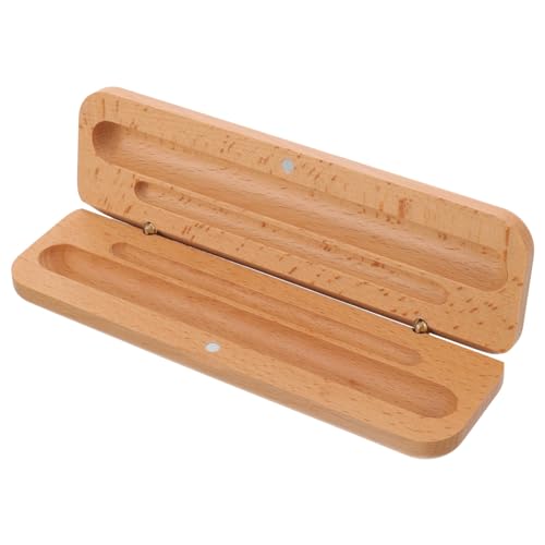 Gadpiparty Stiftebox Aus Holz Tragbarer Stift-Organizer Stift-geschenkbox Stifthalter Aufbewahrungsbox Für Stifte Für Schreibtischdekoration Und Mobile Nutzung von Gadpiparty