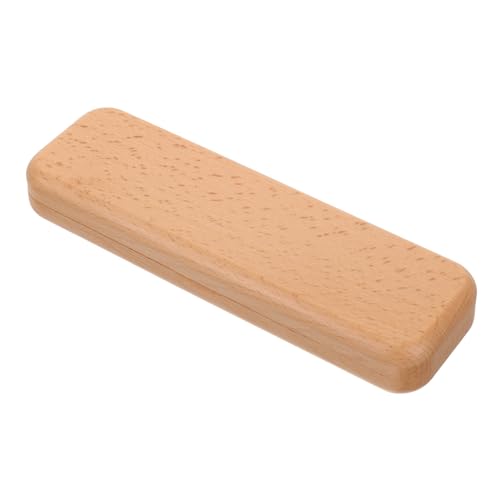 Gadpiparty Holz Stiftbox Doppelte Stiftvitrine Für Eleganter Stiftorganizer Mit Klappdeckel Aufbewahrungsetui Für Bleistifte Und Kugelschreiber Geschenkverpackung von Gadpiparty