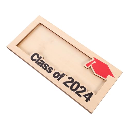 Gadpiparty Holz-geldhalter Für Schulabschluss Geldbeutel Zum Einstecken Tragbarer Geldbeutel Kleiner Geldhalter Mit Umschlag Für Bargeld von Gadpiparty