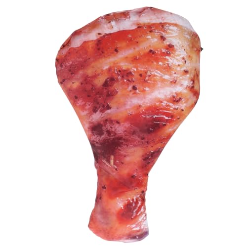 Gadpiparty Hühnerbeinstiftbeutel kleine Bleistifttasche niedlicher Cartoon-Stifthalter Fuzzy Bleistiftbeutel Lustiges Federmäppchen Plüschstiftkoffer Stoff Brown von Gadpiparty