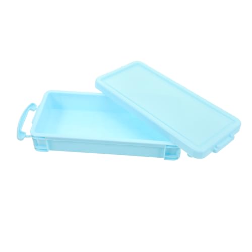 Gadpiparty Kunststoff Stapelbarer Bleistiftkasten Mit Schnappverschluss Großer Aufbewahrungskasten Für Stifte Buntstifte Und Marker Für Schule Und Büro Maße von Gadpiparty