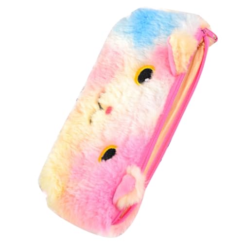 Gadpiparty Plüsch Stiftetasche Cartoon Bleistift Tasche Mädchen Federmappe Organizer Kawaii Aufbewahrungstasche Mit Reißverschluss Für Schreibwaren von Gadpiparty