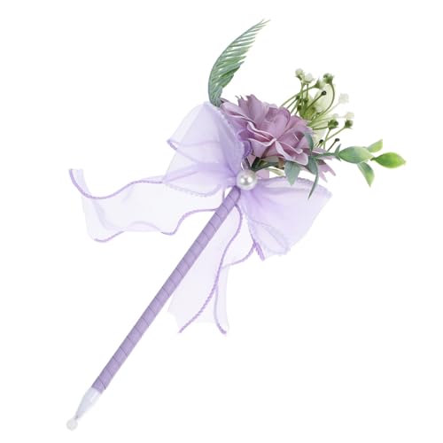 Gadpiparty Kreativer Blütenstift Mit Künstlichem Blumenstrauß Dekorativer Kugelschreiber Zarter Schreibstift Für Frauen Elegantes Geschenk Zum Muttertag Realistische Optik Vielseitig Und Funk von Gadpiparty