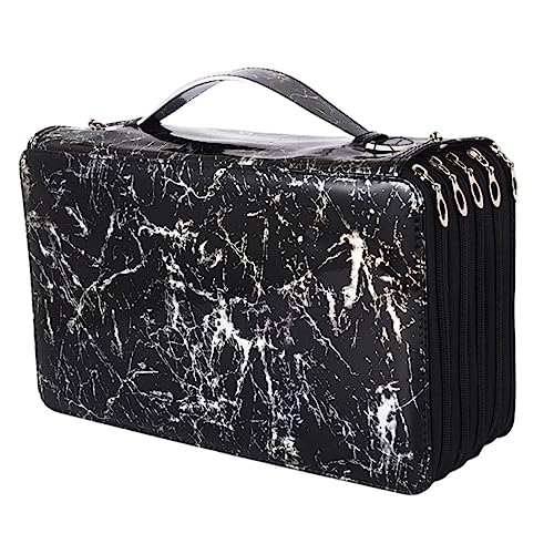 Gadpiparty Multi Layer Stiftetui Große Kapazität Stofftasche für Schreibwaren Organizer für Stifte und Bleistifte für Schule und Büro Strapazierfähiges Design Schützt und Organisiert Ihre von Gadpiparty