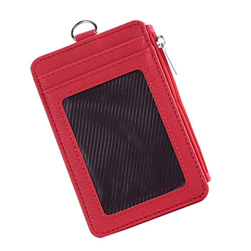 Gadpiparty Multifunktionstasche Mit Teleskopschnalle Kartenpaket Aus Pu- Pu-etui Schutzhülle Geldbörse Mehrere Kartenhalter Rot von Gadpiparty
