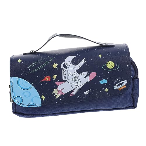 Gadpiparty Stiftetasche Mit Reißverschluss Multifunktionale Stiftaufbewahrungstasche Für Haushalt Und Alltag Tragbarer Stift-Organizer Aus Pu von Gadpiparty