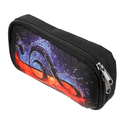 Gadpiparty Musikstifttasche Beutel Fall Federmäppchen Mit Reißverschluss Stifttasche Mit Reißverschluss Bleistifttaschen Praktische Stifttasche Multifunktions-bleistifttasche Polyester von Gadpiparty