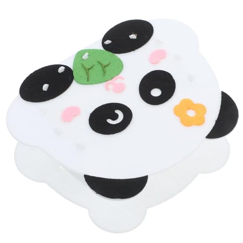 Gadpiparty Panda Stiftehalter Hübsche Stiftetasche Ästhetisches Spezielles Federmäppchen Süße Panda Patches Pandabär Aufnäher Zum Aufbügeln Bleistifttaschen Bestickte Pandapatches von Gadpiparty