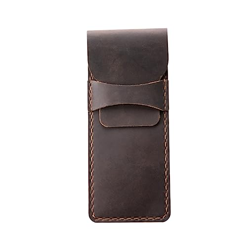 Gadpiparty Stifteetui Aus Leder Stifthülle Stiftehalter Stifteschutzhülle Stifteaufbewahrungstasche Handgefertigt Für Zuhause Büro Schule von Gadpiparty