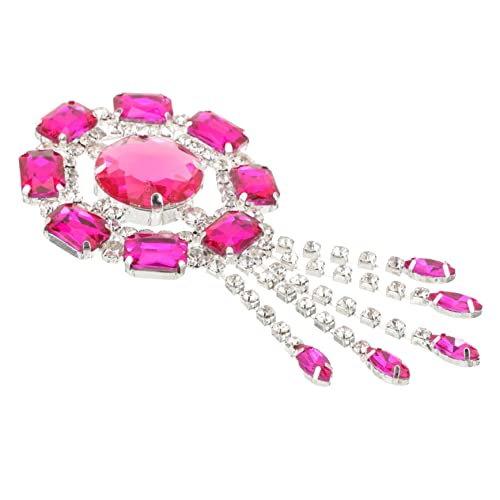 Gadpiparty Rhinestone Brosche mit Quaste für Eleganter Anstecker für Kleidung Taschen und Dekoration für Besondere Anlässe und Accessoire von Gadpiparty