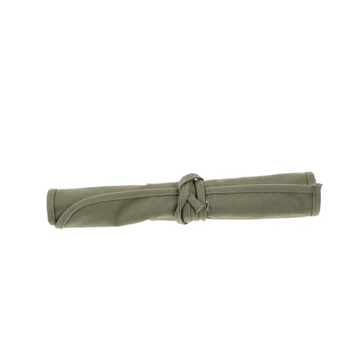 Gadpiparty Rollenförmige Bleistifttasche aus Canvas Fächer für Pinsel und Stifte Tragbarer Organizer für Künstlerbedarf Schützende Aufbewahrung Militärgrün für Reisen und Malerei Gadpiparty Rollenförmige Bleistifttasche aus Canvas Fächer für Pinsel und Stifte Tragbarer Organizer für Künstlerbedarf Schützende Aufbewahrung Militärgrün für Reisen und Malerei von Gadpiparty