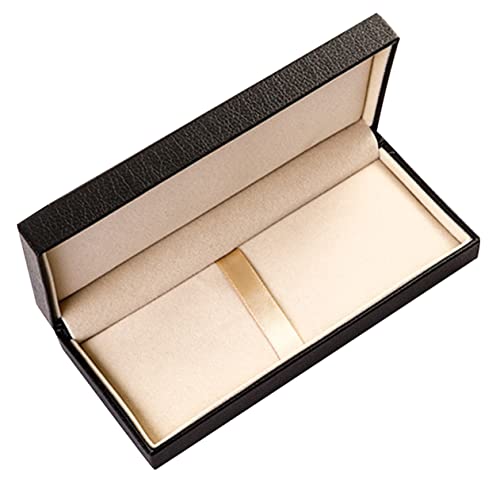 Gadpiparty Signature Pen Geschenkbox Brunnen Einzelne Federtasche Einzelner Stifthalter Stifteboxen Füller Federmäppchen Für Erwachsene Rosa Schreibwaren Pen -organisator Fall Etui Pu Schwarz von Gadpiparty