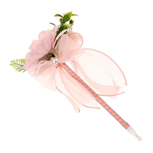 Gadpiparty Simulierter Blumenstrauß Stift Groß Hochzeitsfeier Schwarzes Banner Blumenmuster Süße Mama Freundin Erste LED Frauen Mutter Stifte Kugelschreiber von Gadpiparty