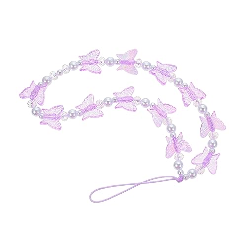 Gadpiparty Smartphone Hängende Dekoration Telefon Kette Perlen Schmetterlinge Telefon Charme Für Mädchen Gadpiparty Smartphone Hängende Dekoration Telefon Kette Perlen Schmetterlinge Telefon Charme Für Mädchen von Gadpiparty