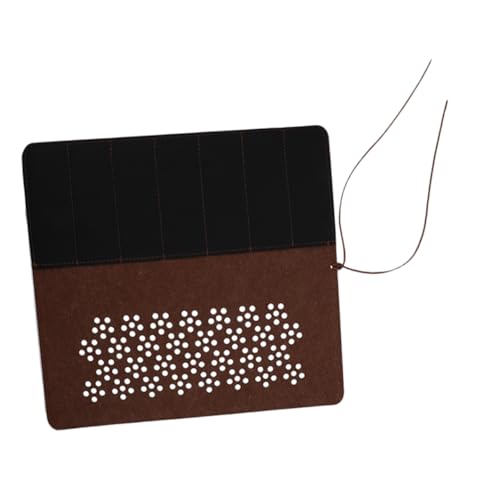 Gadpiparty Sternbeutel Studieren Schützende Stiftabdeckung Tasche Stiftetui Mäppchen Brunnenstiftbeutel Büro-bleistifttasche Stifttaschen Taschen Für Schreibgeräte Stiftbehälter Brown Gefühlt von Gadpiparty