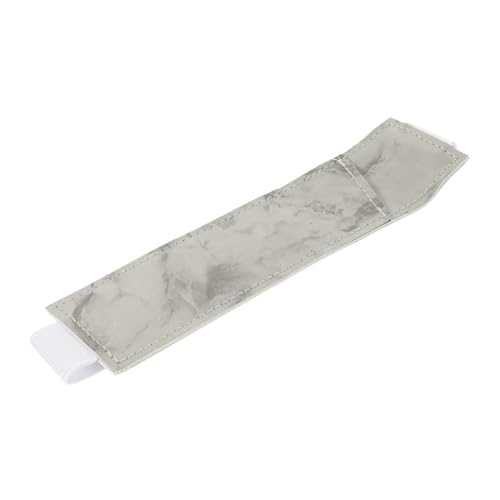 Gadpiparty Stifthalter für Notizbuch Elastischer Stift Organizer aus PU Leder Multifunktionale Stiftschlaufe für Journal Praktischer Stiftschutz für Schule Stifthalter Marmor von Gadpiparty