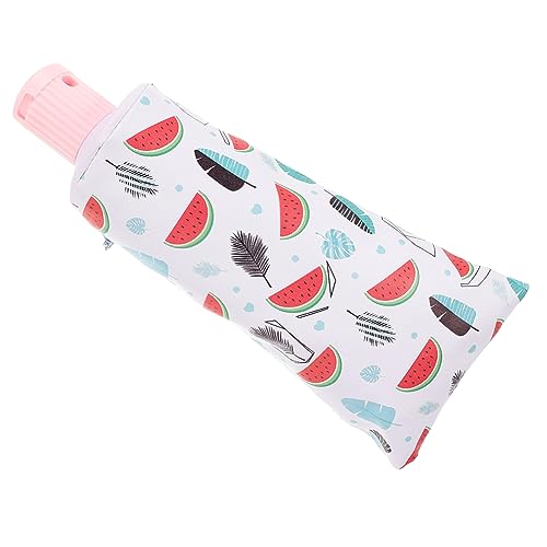 Gadpiparty Federmäppchen Aus Leder Stifteaufbewahrungstasche Tragbares Kosmetiktasche Praktischer Stifthalter Für Schüler Großes Fassungsvermögen Für Utensilien von Gadpiparty