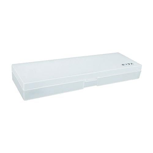 Gadpiparty Transparente Stiftebox Aufbewahrungsbox für Aquarellfarben und Schreibwaren Robuster Bleistiftbehälter für Schule und Bastelbedarf Organizer für Schulmaterialien von Gadpiparty