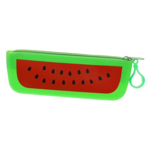 Gadpiparty Wassermelonen Federmäppchen aus Süße Stifte Aufbewahrungstasche Praktischer Stifthalter für Bürobedarf Kompakte Schreibwaren Organizer für Lehrer von Gadpiparty