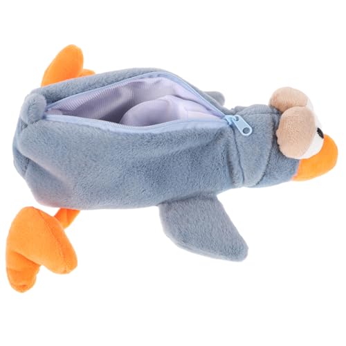 Gadpiparty Weiches Plüsch Federmäppchen in Vogel Form Niedlicher Kleiner Stiftebeutel für Schreibwaren Organizer Kompakte Leichte Tasche zum Schul und Reisezubehör von Gadpiparty