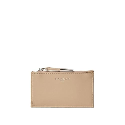 Gaelle Paris GBADP4614L Kartenhalter aus Kunstleder mit Logo, beige von Gaelle Paris