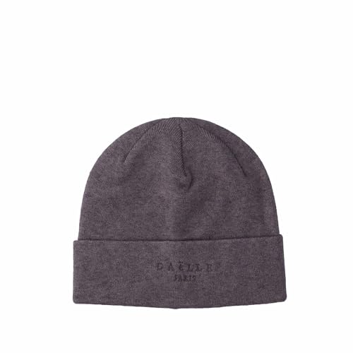 Mütze mit gesticktem Logo Größe TU, Blei., Taglia Unica, Haube von Gaelle