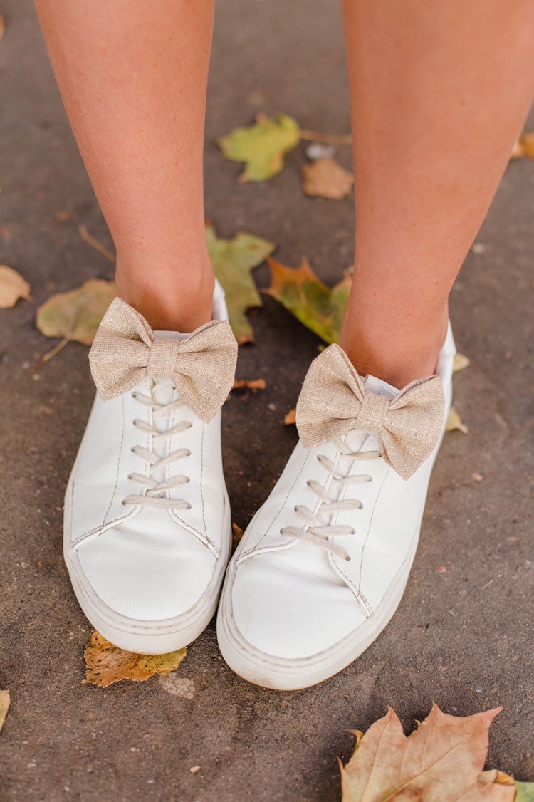 Bowties Schuhe 2 Knoten Zu Golden Clip von GaelleHayme