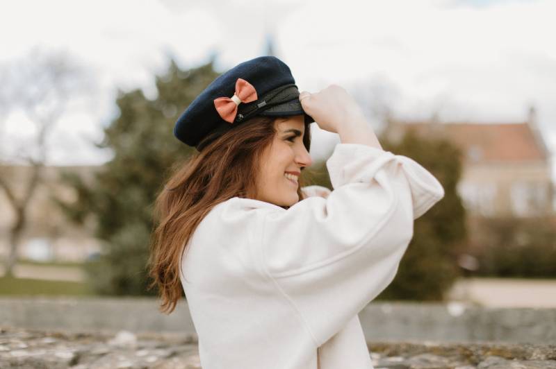 Knoten Dunkelrosa Und Goldfarben von GaelleHayme