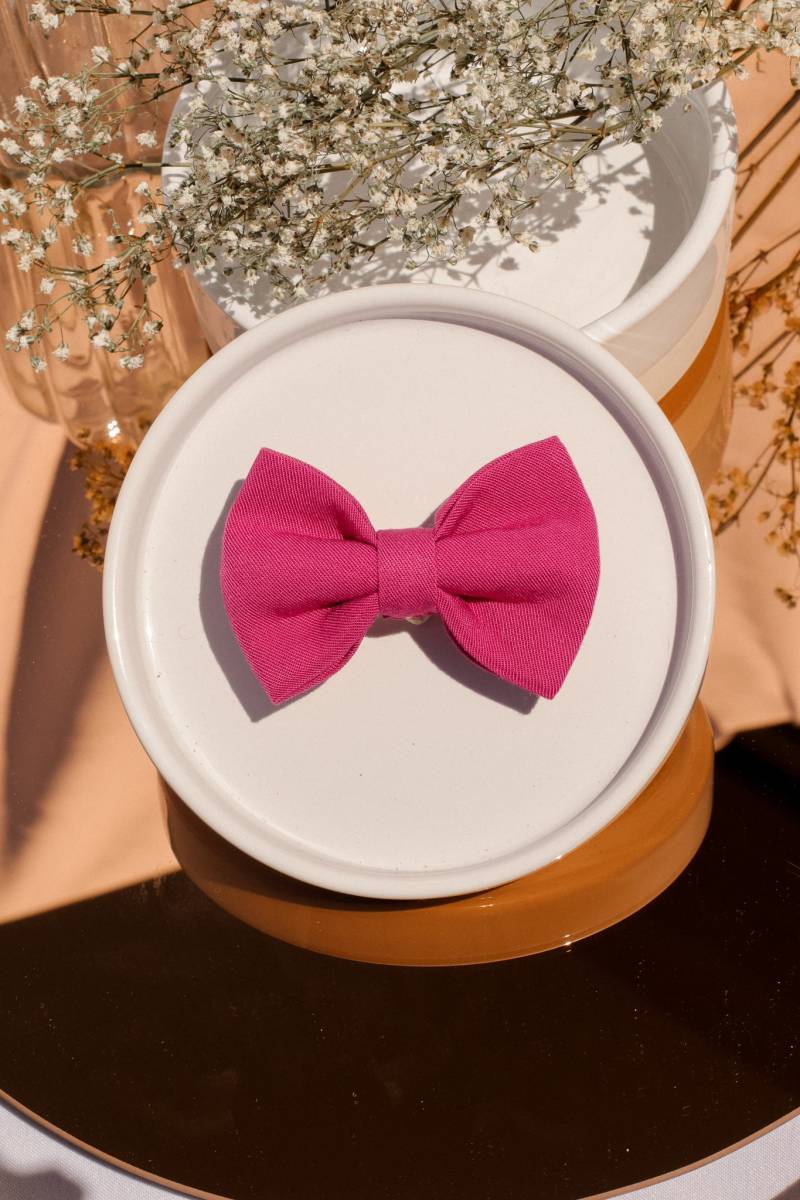 Knoten Pin Es Pink Fushia Crêpe von GaelleHayme