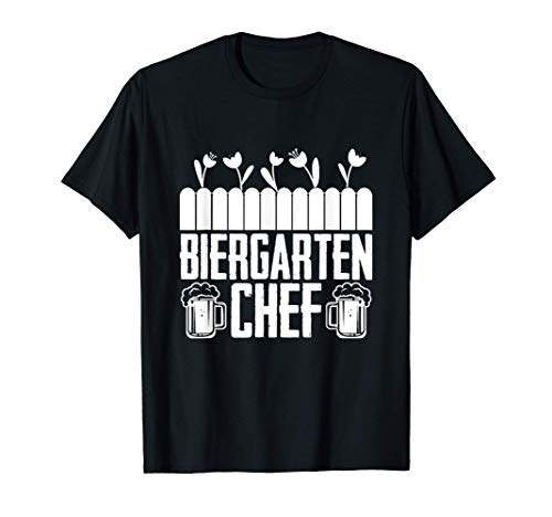 Biergarten Chef Hobbygärtner und Biertrinker Geschenk Männer T-Shirt Biergarten Chef Hobbygärtner und Biertrinker Geschenk Männer T-Shirt von Gärtner T-Shirts & Geschenkideen für Biertrinker