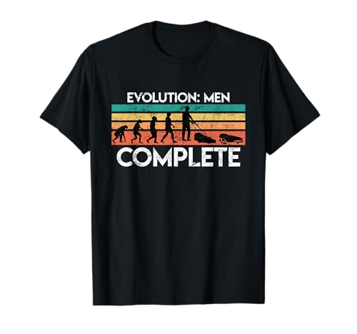 Evolution Men Complete Rasen mähen Mähroboter T-Shirt Evolution Men Complete Rasen mähen Mähroboter T-Shirt von Gärtner Tshirt Geschenke und Garten Spruch Shirts