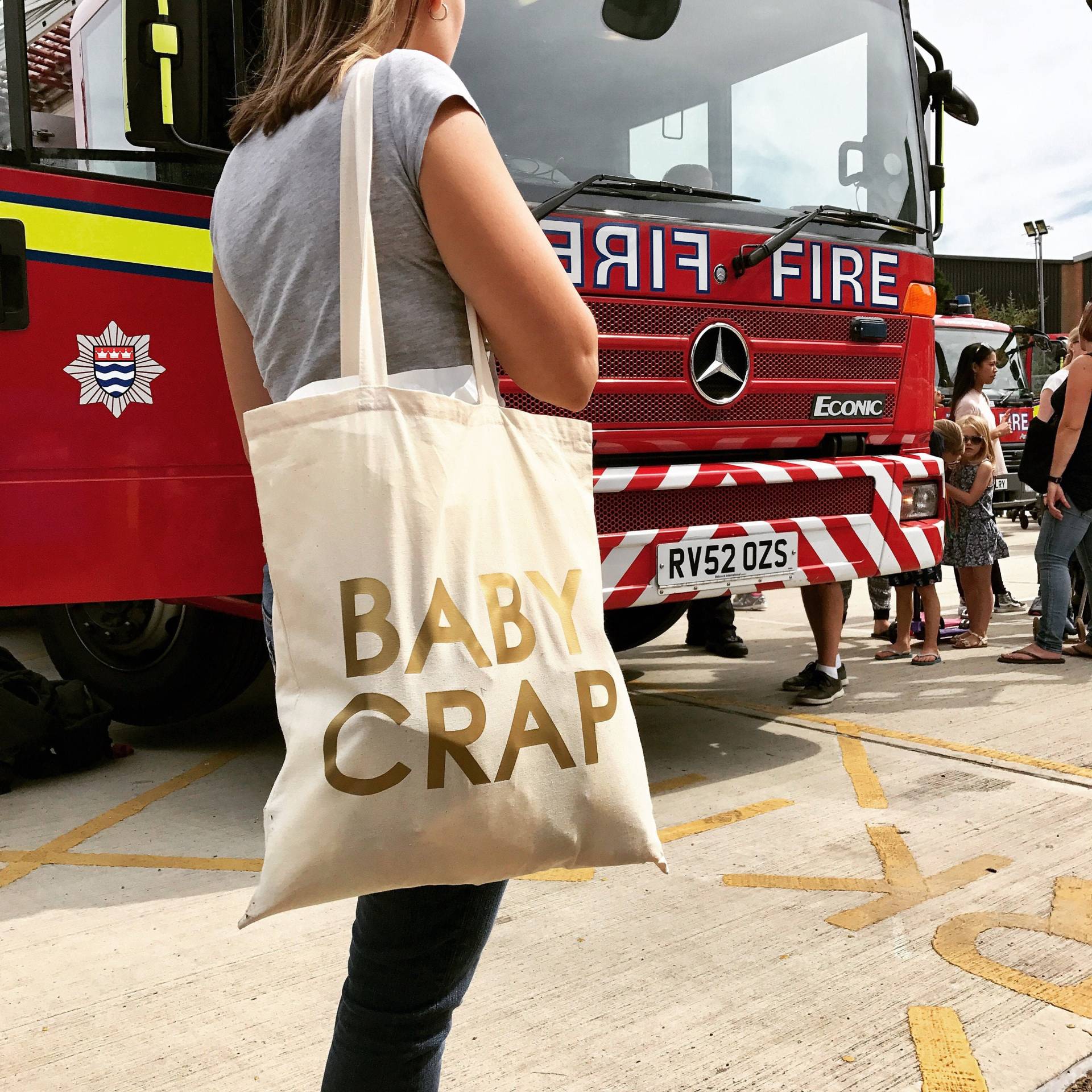 Baby Crap Tote Bag Lustige Mama-Windeltasche Baby Crap Tote Bag Lustige Mama-Windeltasche von GagaKidz