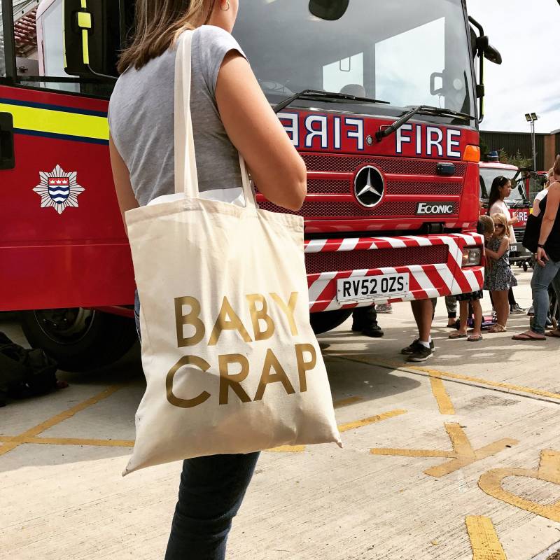 Baby Crap Tote Bag Lustige Mama-Windeltasche Baby Crap Tote Bag Lustige Mama-Windeltasche von GagaKidz