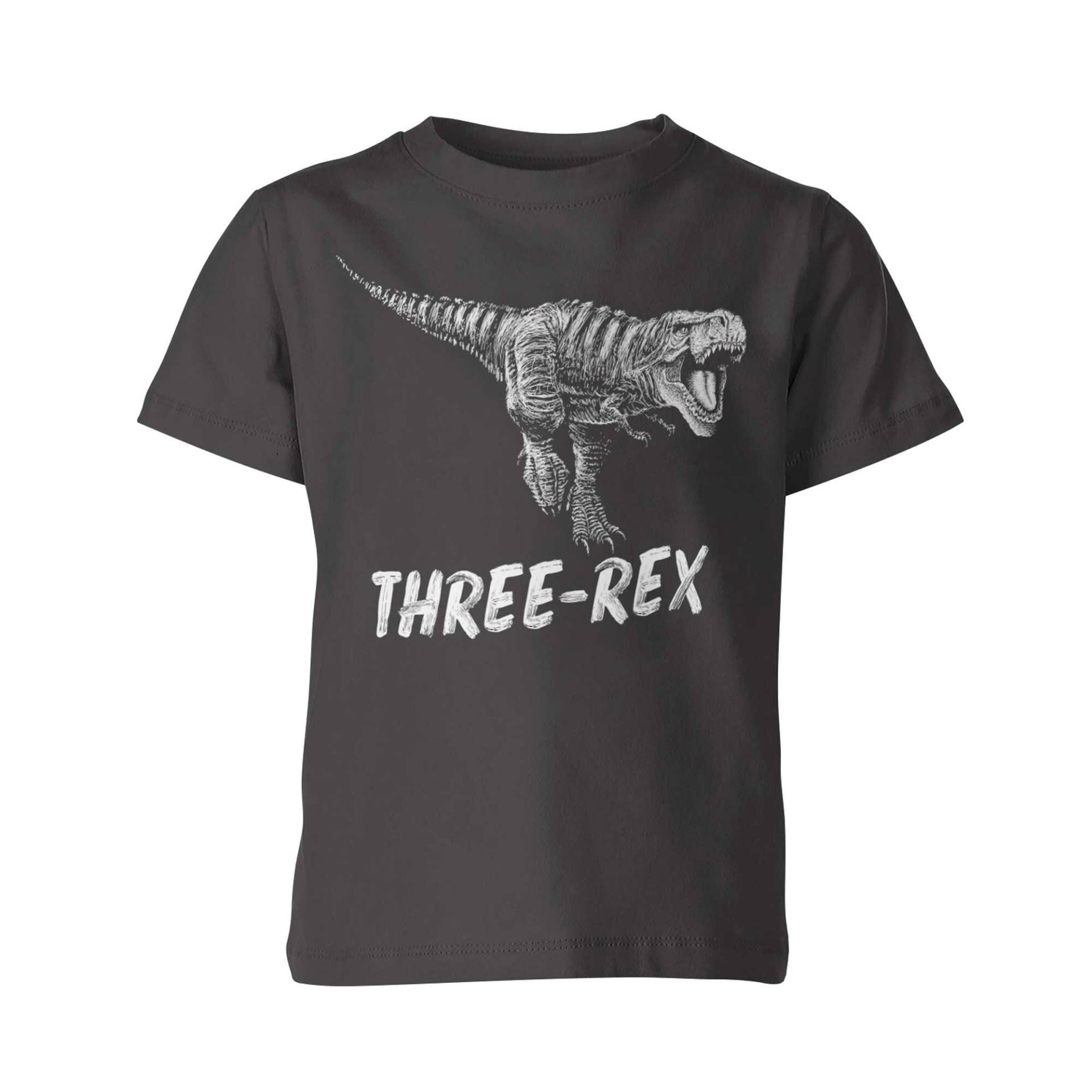 Drei-Rex Dinosaurier T-Shirt, 3. Geburtstag T-Rex Kinder Shirt von GagaKidz