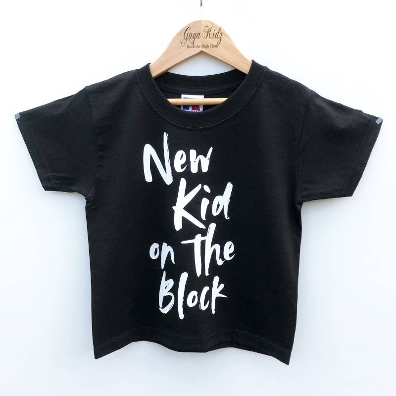 Neues Kind Auf Dem Block-Lustigen Hemd, Coole Kinderhemd Oder Geburtsankündigung-Idee Neues Kind Auf Dem Block-Lustigen Hemd, Coole Kinderhemd Oder Geburtsankündigung-Idee von GagaKidz