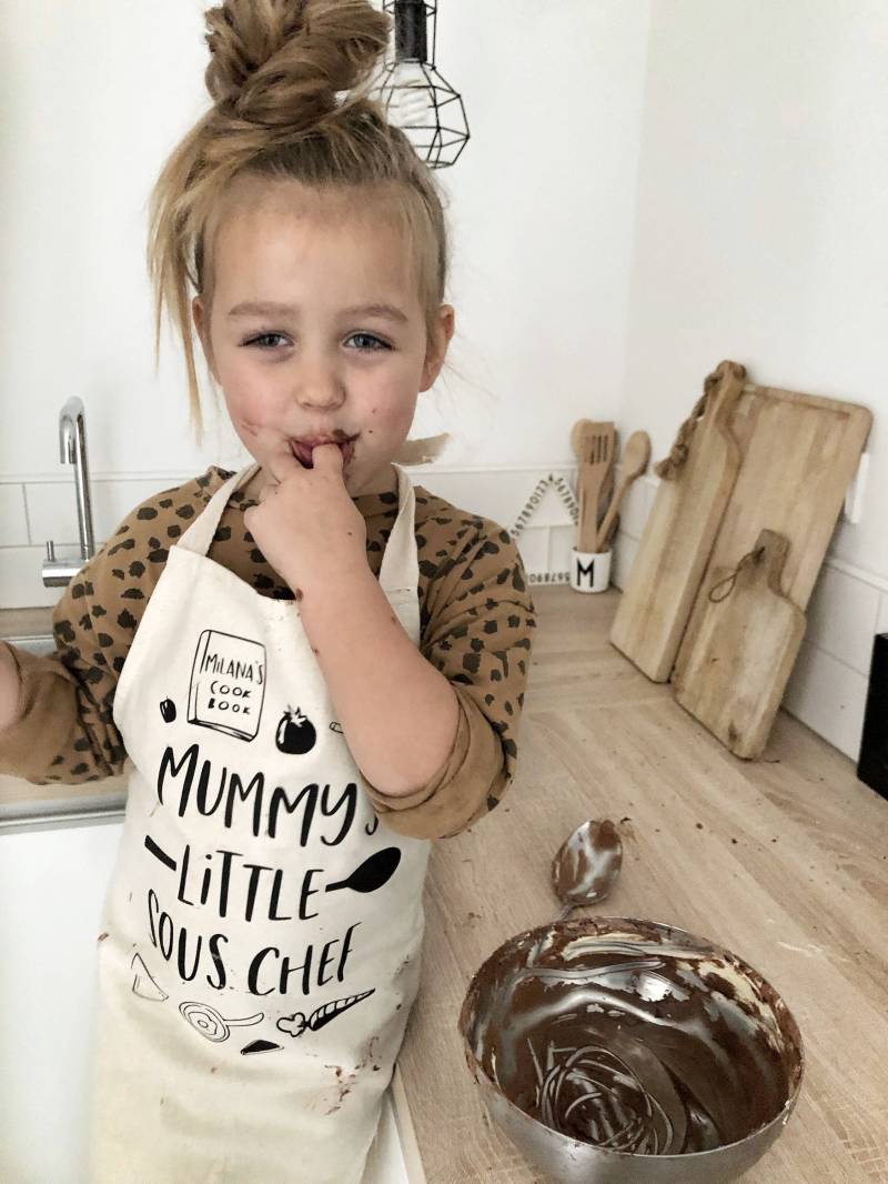 Personalisierte Kinderschürze Aus Baumwolle Mamas Kleiner Sous Chef Personalisierte Kinderschürze Aus Baumwolle Mamas Kleiner Sous Chef von GagaKidz