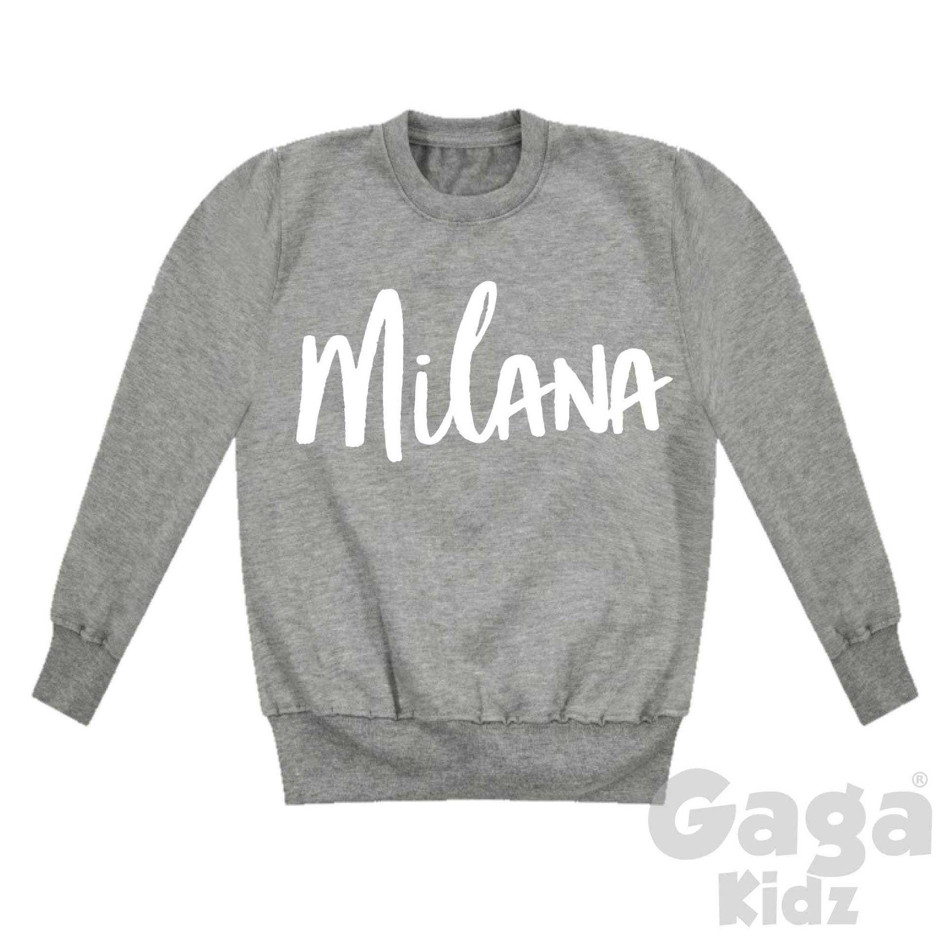 Personalisiertes Kinder Sweatshirt, Kindergeburtstagsgeschenk Für Jungen Oder Mädchen, Personalisierter Pullover von GagaKidz