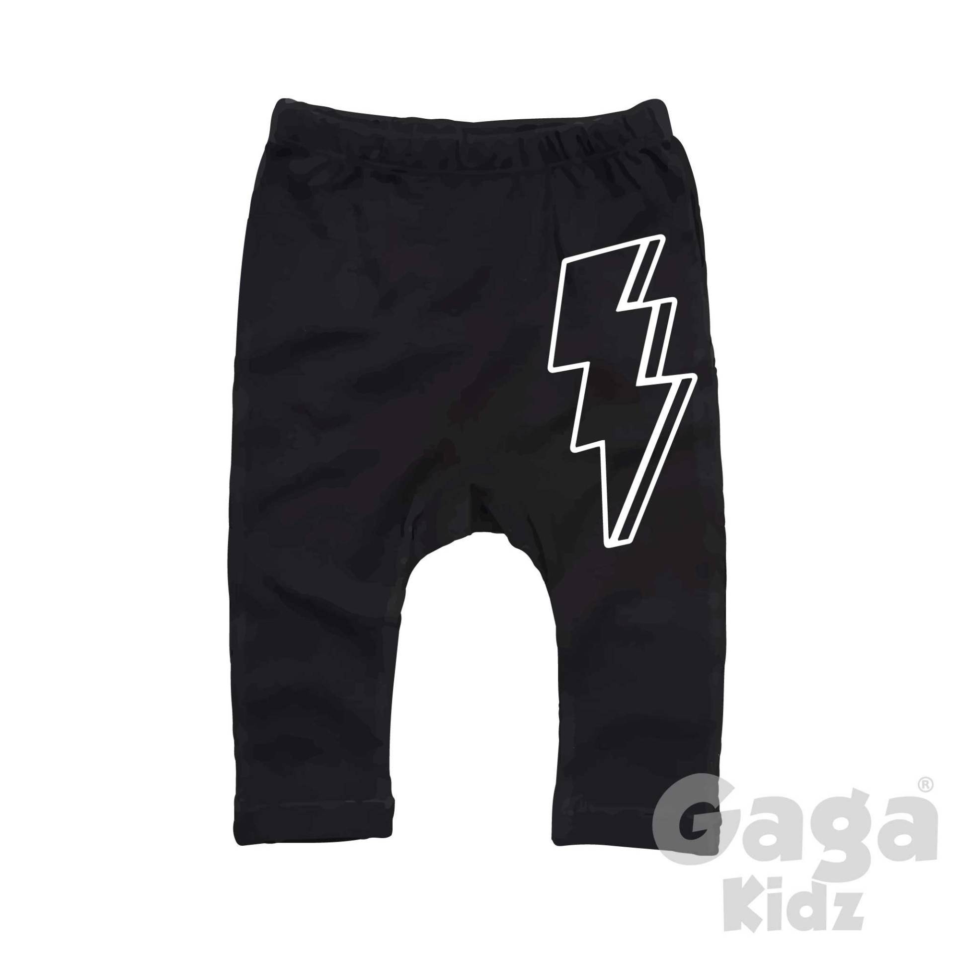 Thunderbolt Baby & Kleinkind Leggings, Kinder Blitzschlag Loungewear von GagaKidz