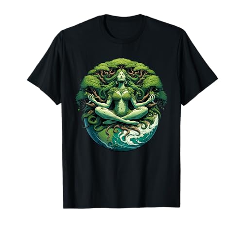 Rette unseren Planeten Gaia Green, Mutter, Frau, Mädchen, Kinder, Tag der Erde T-Shirt Rette unseren Planeten Gaia Green, Mutter, Frau, Mädchen, Kinder, Tag der Erde T-Shirt von Gaia Goddess of Earth Greek Pagan Gifts