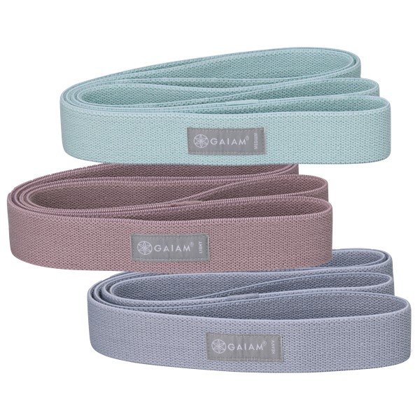 GAIAM - Fitness Fabric Super Bands 3-Pack - Fitnessband multicolor von Gaiam