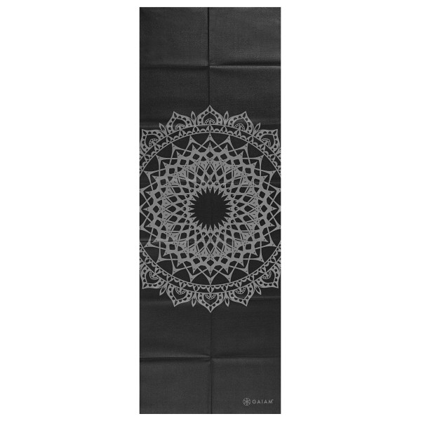 GAIAM - Foldable Performance Yoga Mat 2 mm - Yogamatte Gr 61 x 173 x 0,2 cm schwarz/grau von Gaiam