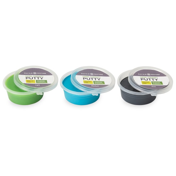 GAIAM - Restore Hand Therapy Putty - Functional Training Gr 3 x 56,7 g multicolor GAIAM - Restore Hand Therapy Putty - Functional Training Gr 3 x 56,7 g multicolor von Gaiam