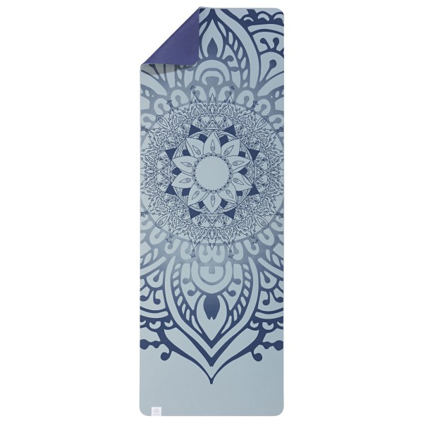GAIAM - TPE Sundial Layers Yogamatte Printed - Yogamatte Gr 61 x 173 x 0,6 cm grau von Gaiam