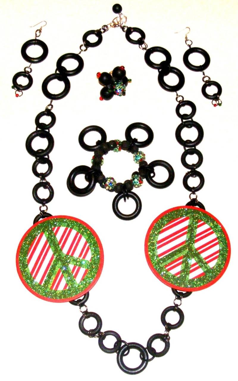 Weihnachts Halskette Set von GailMadeItDesigns