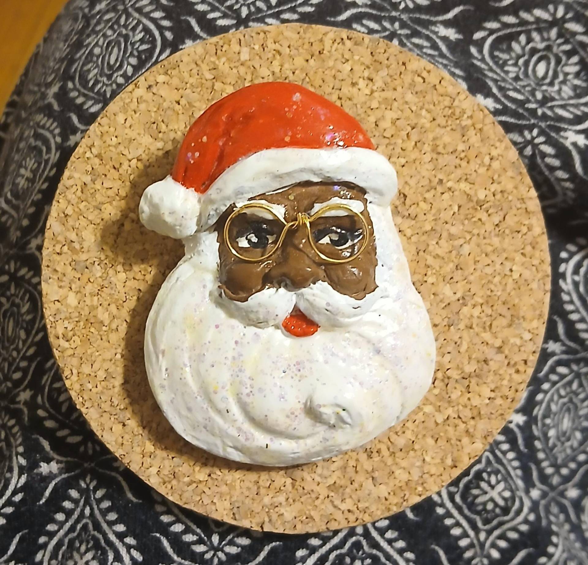 Weihnachtsmann Brosche Weihnachtsmann Brosche von GailsHomemadeSoaps