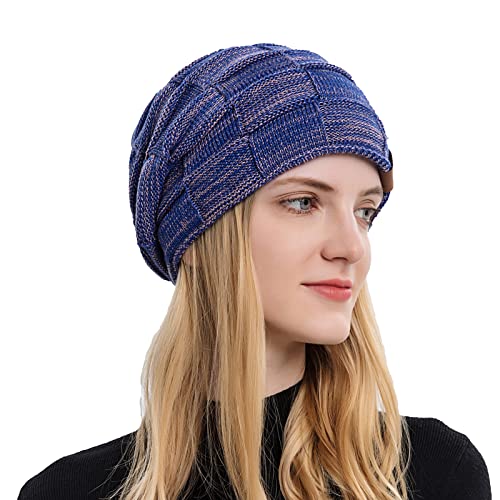 Gajaous Damen Beanie Mütze Warme gefütterte Feinstrick Herren Mütze Fleece Innenfutter Unisex Wintermütze von Gajaous