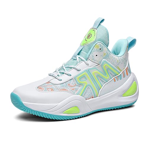 Gakricrey Basketballschuhe Herren Damen Turnschuhe Outdoor Mode Sportschuhe Gym Sneaker Trainingsschuhe Atmungsaktive 879 weißer Mond EU 41 Gakricrey Basketballschuhe Herren Damen Turnschuhe Outdoor Mode Sportschuhe Gym Sneaker Trainingsschuhe Atmungsaktive 879 weißer Mond EU 41 von Gakricrey